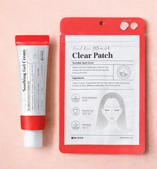 Dúo Goodbye Blemish Mizon - Crema + Patch