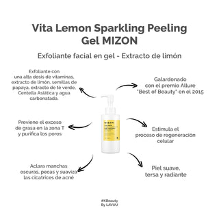 Mizon Vita Lemon Sparkling Peeling Gel